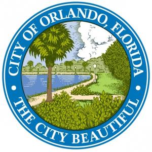 The City of Orlando, The City Beautiful, official logo.